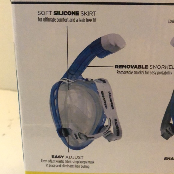 U.S. Divers Silicone Full Face Mask Size Adult - Picture 10 of 11